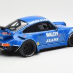 Porsche 911 964 RWB Osho Arrow Sininen GT Spirit 1:18 GT448 - image 2 of 6