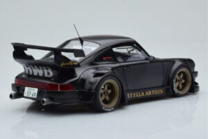 Porsche 911 964 RWB Stella Artois Musta GT Spirit 1:18 GT421 Hartsi — kuva 2 / 6