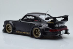 Porsche 911 964 RWB Stella Artois Musta GT Spirit 1:18 GT421 Hartsi — kuva 5 / 6