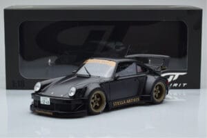 Porsche 911 964 RWB Stella Artois Musta GT Spirit 1:18 GT421 Hartsi — kuva 6 / 6