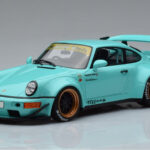 Porsche 911 964 RWB Tiffany Sininen GT Spirit 1:18