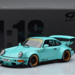 Porsche 911 964 RWB Tiffany Sininen GT Spirit 1:18 - image 6 of 6