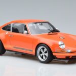 Porsche 911 964 Singer Oranssi Erikoispainos GT Spirit 1:18 ZM049 Hartsi - image 4 of 6