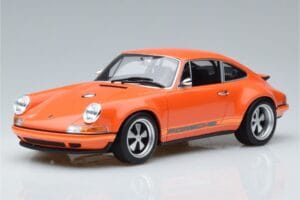 Porsche 911 964 Singer Oranssi Erikoispainos GT Spirit 1:18 ZM049 Hartsi