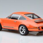 Porsche 911 964 Singer Oranssi Erikoispainos GT Spirit 1:18 ZM049 Hartsi - image 5 of 6