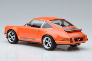 Porsche 911 964 Singer Oranssi Erikoispainos GT Spirit 1:18 ZM049 Hartsi — kuva 5 / 6
