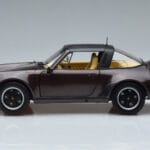 Porsche 911 964 Turbo Targa Ruskea Norev 1:18 187665 Metalli - image 4 of 8