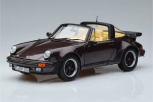 Porsche 911 964 Turbo Targa Ruskea Norev 1:18 187665 Metalli