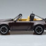 Porsche 911 964 Turbo Targa Ruskea Norev 1:18 187665 Metalli - image 5 of 8