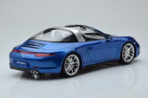 Porsche 911 991 4S Targa Sininen GT Spirit 1:18 GT037 Hartsi — kuva 2 / 5