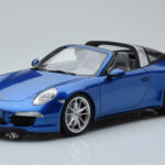 Porsche 911 991 4S Targa Sininen GT Spirit 1:18
