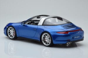 Porsche 911 991 4S Targa Sininen GT Spirit 1:18 GT037 Hartsi — kuva 4 / 5