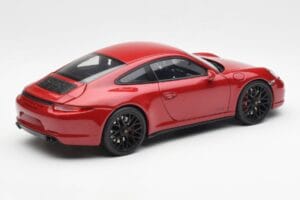 Porsche 911 991 Carrera GTS Carmine Punainen Schuco 1:18 450039000 Metalli — kuva 3 / 8