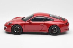 Porsche 911 991 Carrera GTS Carmine Punainen Schuco 1:18 450039000 Metalli — kuva 4 / 8