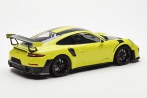Porsche 911 991.2 GT2 RS Vaaleanvihreä Mustilla Magnesiumvanteilla Minichamps 1:18 155068300 Metalli — kuva 2 / 6