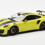 Porsche 911 991.2 GT2 RS Vaaleanvihreä Mustilla Magnesiumvanteilla Minichamps 1:18