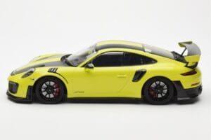 Porsche 911 991.2 GT2 RS Vaaleanvihreä Mustilla Magnesiumvanteilla Minichamps 1:18 155068300 Metalli — kuva 3 / 6