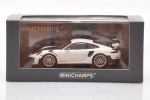Porsche 911 991.2 GT2 RS Valkoinen Minichamps 1:43 CA04318004 Metalli — kuva 4 / 4