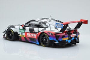 Porsche 911 GT3 R Iron Force by Ring Police #69 J. van Slooten / L. Luhr ADAC GT Masters 2018 Minichamps 1:18 153186969 Metal — kuva 4 / 5