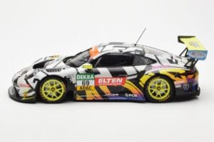 Porsche 911 991.2 GT3 R #69 Team Iron Force Racing Ring Police L. Luhr / M. Holzer ADAC GT Masters 2019 Minichamps 1:18 15319 — kuva 3 / 6