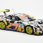 Porsche 911 991.2 GT3 R #69 Team Iron Force Racing Ring Police L. Luhr / M. Holzer ADAC GT Masters 2019 Minichamps 1:18 - image 4 of 6
