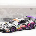 Porsche 911 991.2 GT3 R #69 Team Iron Force Racing Ring Police L. Luhr / J. Slooten ADAC GT Masters 2019 Minichamps 1:18 - image 2 of 6