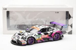 Porsche 911 991.2 GT3 R #69 Team Iron Force Racing Ring Police L. Luhr / J. Slooten ADAC GT Masters 2019 Minichamps 1:18 1531 — kuva 2 / 6