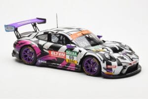 Porsche 911 991.2 GT3 R #69 Team Iron Force Racing Ring Police L. Luhr / J. Slooten ADAC GT Masters 2019 Minichamps 1:18 1531 — kuva 6 / 6