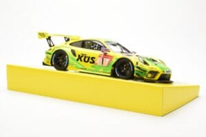 Porsche 911 991.2 GT3 R #1 Manthey Racing 24 Hours Nurburgring 2022 Minichamps 1:18 MG-M-911-24H-22-1801 Metalli — kuva 4 / 6