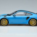 Porsche 911 991.2 GT3 RS Weissach Package Miami Sininen Kultavanteet Minichamps 1:18 153068310 Metalli - image 3 of 6