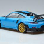 Porsche 911 991.2 GT3 RS Weissach Package Miami Sininen Kultavanteet Minichamps 1:18 153068310 Metalli - image 5 of 6