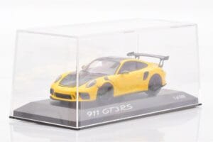 Porsche 911 991.2 GT3 RS Keltainen Minichamps 1:43 WAX02020085 Metalli — kuva 2 / 4