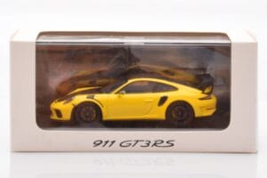 Porsche 911 991.2 GT3 RS Keltainen Minichamps 1:43 WAX02020085 Metalli — kuva 4 / 4