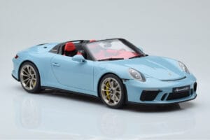 Porsche 911 991.2 Speedster Meissen Sininen GT Spirit 1:18 GT408 Hartsi — kuva 4 / 6