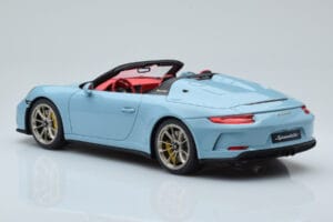 Porsche 911 991.2 Speedster Meissen Sininen GT Spirit 1:18 GT408 Hartsi — kuva 5 / 6