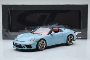 Porsche 911 991.2 Speedster Meissen Sininen GT Spirit 1:18 GT408 Hartsi — kuva 6 / 6