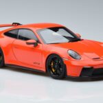 Porsche 911 992 GT3 Oranssi Norev 1:18 187300 Metalli - image 5 of 7