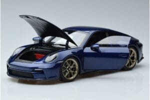 Porsche 911 992 GT3 Touring Package Sininen Metallic Norev 1:18 187302 Metalli — kuva 2 / 7