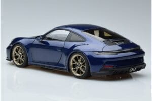 Porsche 911 992 GT3 Touring Package Sininen Metallic Norev 1:18 187302 Metalli — kuva 6 / 7