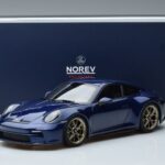 Porsche 911 992 GT3 Touring Package Sininen Metallic Norev 1:18 187302 Metalli - image 7 of 7