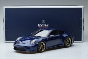 Porsche 911 992 GT3 Touring Package Sininen Metallic Norev 1:18 187302 Metalli — kuva 7 / 7