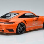 Porsche 911 992 Turbo S China 20th Anniversary Oranssi Minichamps 1:18 - image 2 of 6