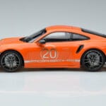 Porsche 911 992 Turbo S China 20th Anniversary Oranssi Minichamps 1:18 - image 3 of 6