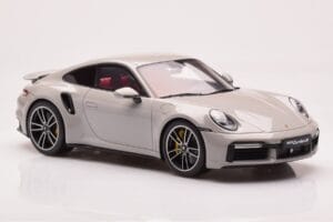Porsche 911 992 Turbo S Crayon Harmaa GT Spirit 1:18 GT431 Hartsi — kuva 4 / 6