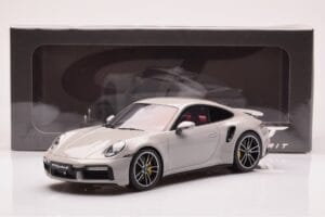 Porsche 911 992 Turbo S Crayon Harmaa GT Spirit 1:18 GT431 Hartsi — kuva 6 / 6