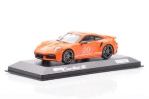 Porsche 911 992 Turbo S Gulf Oranssi Minichamps 1:43 WAP0209060N002 Metalli — kuva 2 / 4
