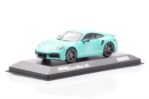 Porsche 911 992 Turbo S Mint Vihreä Minichamps 1:43 WAP0209070N003 Metalli — kuva 2 / 4