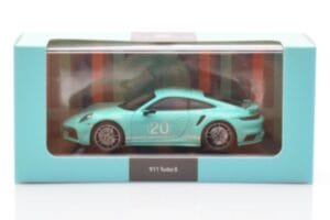 Porsche 911 992 Turbo S Mint Vihreä Minichamps 1:43 WAP0209070N003 Metalli — kuva 4 / 4