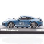 Porsche 911 992 Turbo S Oslo Sininen Minichamps 1:43
