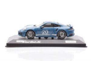 Porsche 911 992 Turbo S Oslo Sininen Minichamps 1:43 WAP0209050N001